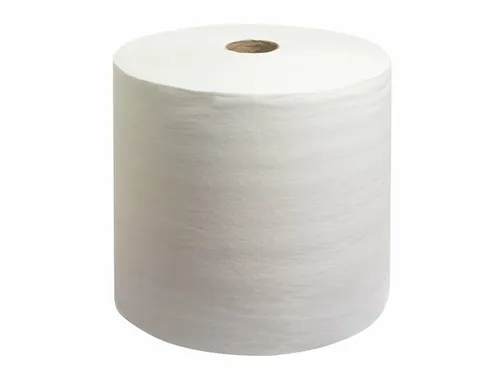 Wypall poetsdoek L40 7450 1-laags Wit 31x32cm 875st/rol