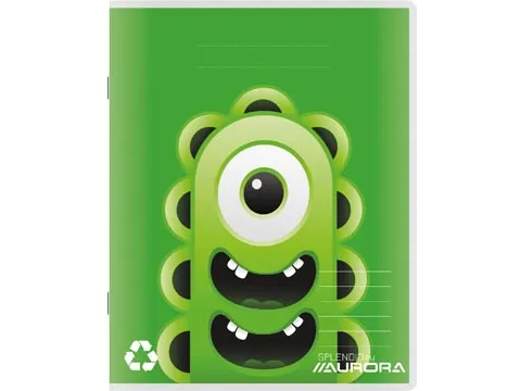 Aurora Kladschrift A5 200 Bladzijden Gerecycleerd Papier