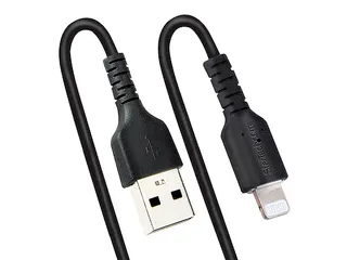 USB A naar Lightning Kabel 1 Meter Zwart, MFi Gecertificeerd, iPhone L - 4