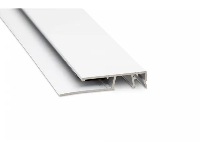 Aluminium wand klemlijst MAULgrip 100.5 cm Wit