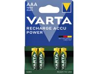 Batterij Oplaadbaar Varta 4x AAA 1000Mah Ready2Use