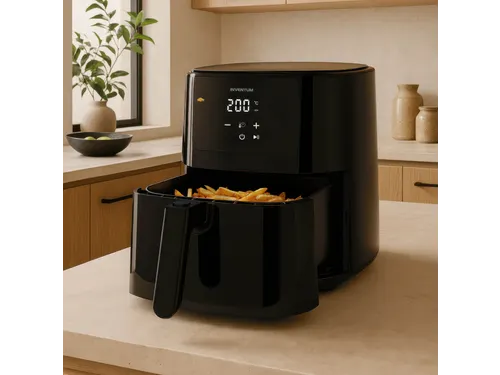 Airfryer Inventum 5 liter 1500W zwart