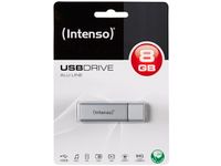 Intenso Usb-Stick 2.0 8gb Zilver Alu