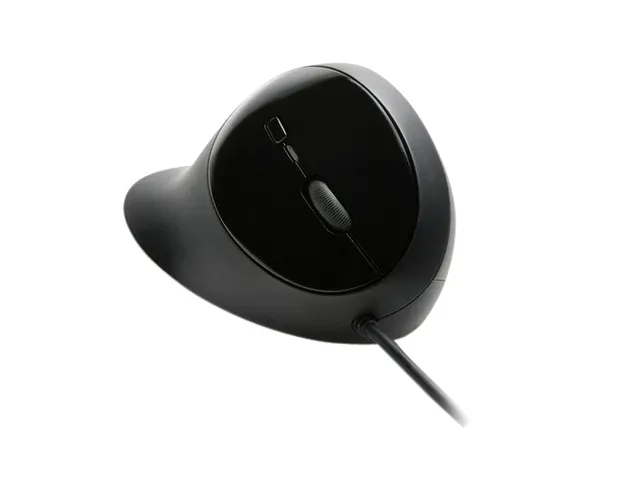 Muis Kensington pro fit ergo bedraad zwart