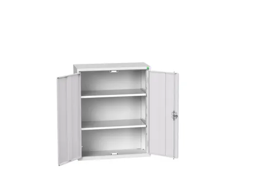 wandkast 1000x800x350mm 2xStalen bodem sokkel Ral 7035 front Ral 7035