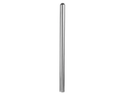 paal,v. asbak,HxØ 1500x60mm,v. inbetonneren,RVS
