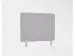 OUTLET Akoestisch PET-vilt scheidingsscherm bureau lichtgrijs 60x75cm