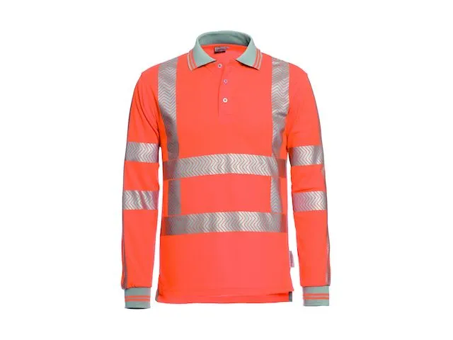 Poloshirt Vancouver Fluororanje, Maat S