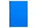 Paquet de 100 couvertures Grain cuir pour reliure A4 - Bleu