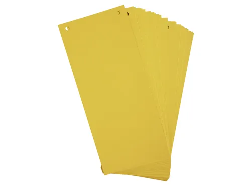 FOREVER Tabbladen Met Perforatie, Gerecycled Karton 180g, Geel