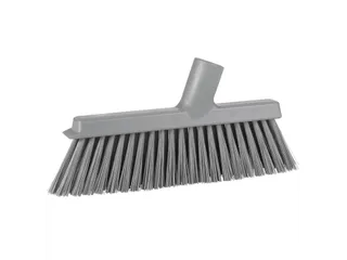 Vikan Hygiene medium veger voor stofblik met lange steel Grijs 250mm - 1