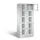 Lockerkast 1800x810x500mm 2x5 vakken Cilinderslot, Sokkel, RAL7035