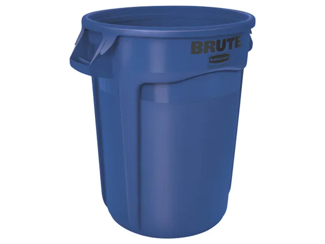 Ronde Brute Container Blauw 121 Liter