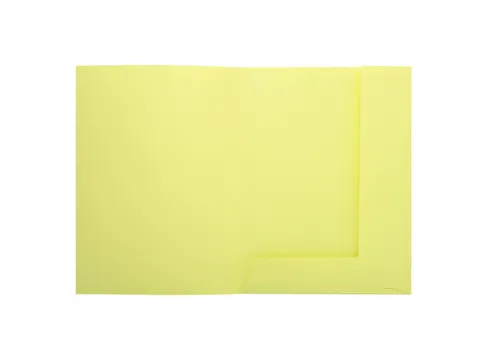 Exacompta Dossiermap A4 Jura 250 Geel 2 Kleppen 50 Stuks