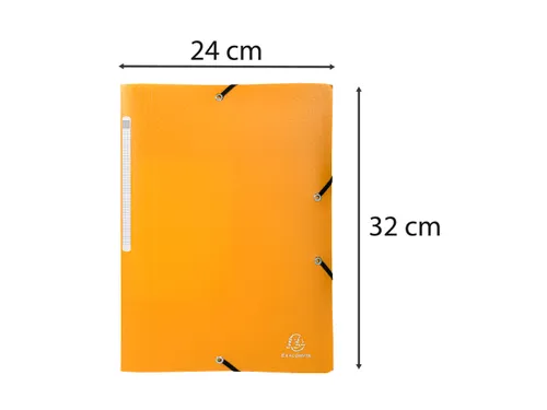 Elastomap OPAK PP 3klep A4 geel