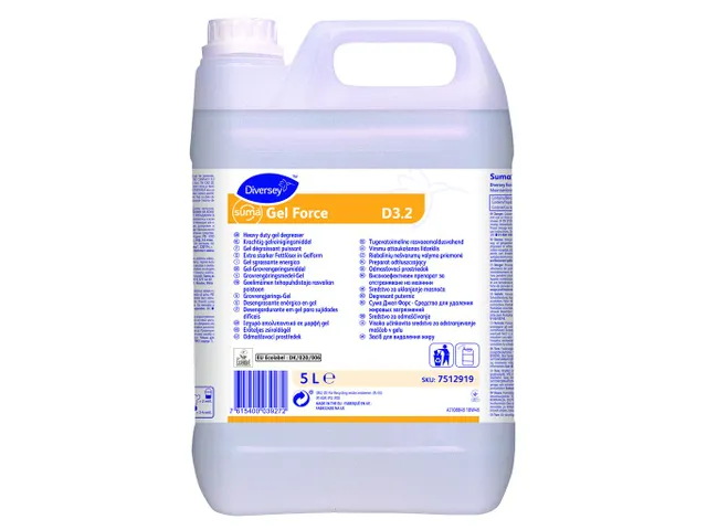 Produit nettoyant Diversey Suma Gel Force D3.2 2x 5 litres