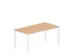 In hoogte verstelbaar bureau,HxBxD 720-840x1600x800mm,NE-esdoorn
