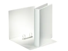 Presentatieringband Esselte 2 rings A4 30mm D-mech Panorama Wit