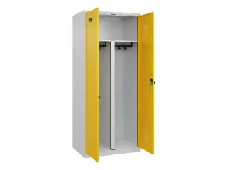 PBM-locker,HxBxD 1850x800x500mm,2vak,vak B 400mm,draaigrendel - 1