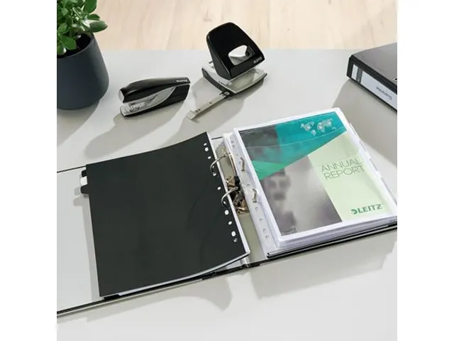 Ordner Leitz 1015 A4 50mm PP zwart