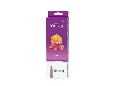 Klei Hey Clay Octopus 3 potjes