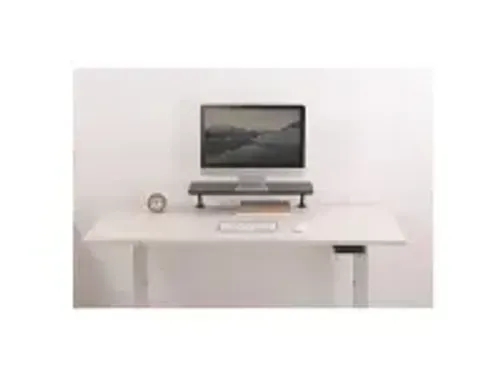 OUTLET Monitorstandaard extra breed 65cm Zwart
