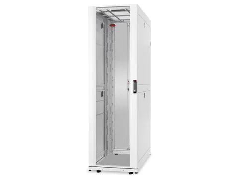 NetShelter SX 42U 750mm brede x 1200mm diepe behuizing met zijden, wit