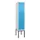 Z-garderobekast,HxBxD 2120x400x500mm,vak B 200/400mm,cil.-slot