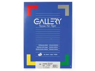 Gallery Witte Etiketten 70x36 mm - 1