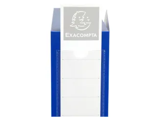 Klasseerdoos PP opaa k rug 80mm do-blauw - 5
