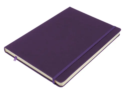 Schetsboek Kangaro A4 purple heart PU HC 80 vel 140gr roomwit met elas
