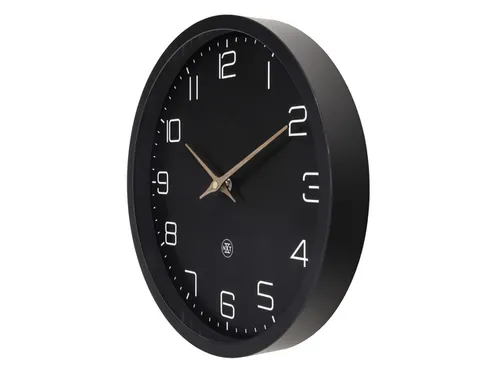 Wandklok nXt ECO 30cm zwart