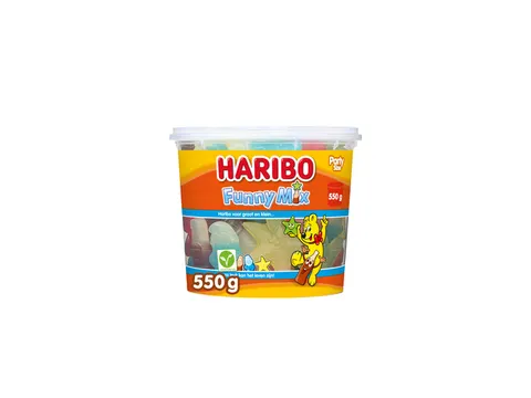 Snoep Haribo Funny Mix 550gr