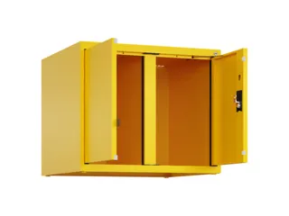 opzetkast,v. locker voor scheiding van kleding,2vak.,vak B 300mm - 1