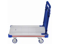 Aluminium-Duwbeugelwagen,In-/Uitklapb.,Draagverm. 200Kg