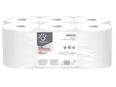 Handdoekpapier 416610 1-laags Centerfeed Wit Cellulose