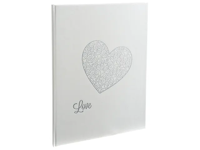 Gastenboek HARMONY 27x22cm 100bl