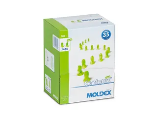 Moldex oordoppen Contours small 1 paar in zakje SNR 35 dB - 2