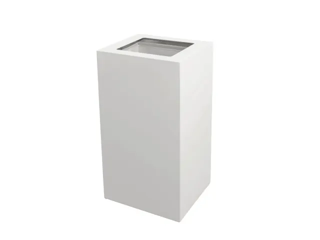 V-Part Top voor Modulaire Afvalbak 85 en 90 L Wit