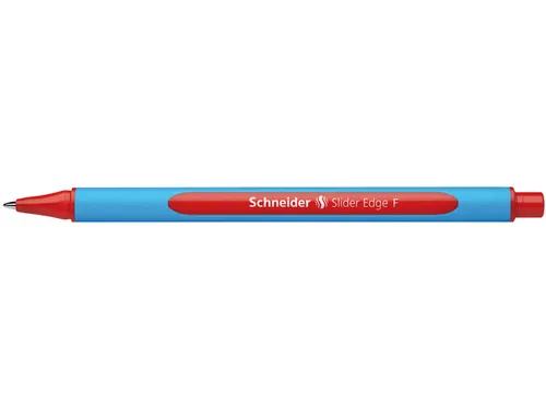Balpen Schneider Slider Edge F 0,7mm rood