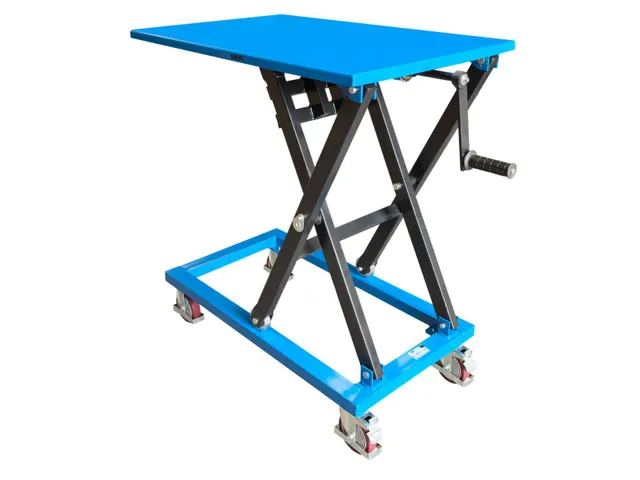 Mobiele heftafel met spindel,draagverm. 350kg,platform LxB 950x600mm