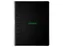 Notitieboek Rhodia Greenbook recycled A4+ lijn Soft Cover Zwart