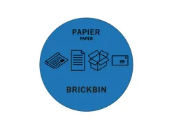 Brickbin Forex Afvalstroomsticker Papier