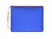 etui A5 Phat-Bag blauw van siliconen met ritssluiting