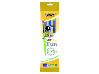 Vulpotlood Bic Matic fun HB 0.7mm blister à 3 stuks - 1