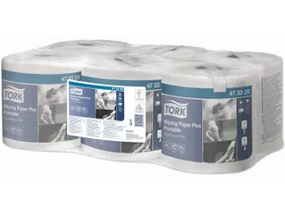Tork 473329 Poetspapier M2 Centerfeed 2-laags Portable Wit - 3