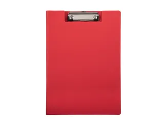 Klembordmap MAULbalance A4 versterkt karton rug 8mm rood - 2