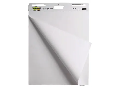 Meeting Chart Post-it 559 635x762mm Blanco 4+2 Gratis