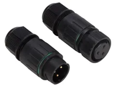 3P Connector Voor Kabel - Waterbestendig IP67 - 13A 230V (1 SET)