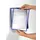 Durable 5551 Zichtpanelensysteem Wand VARIO WALL 5 tassen Blauw